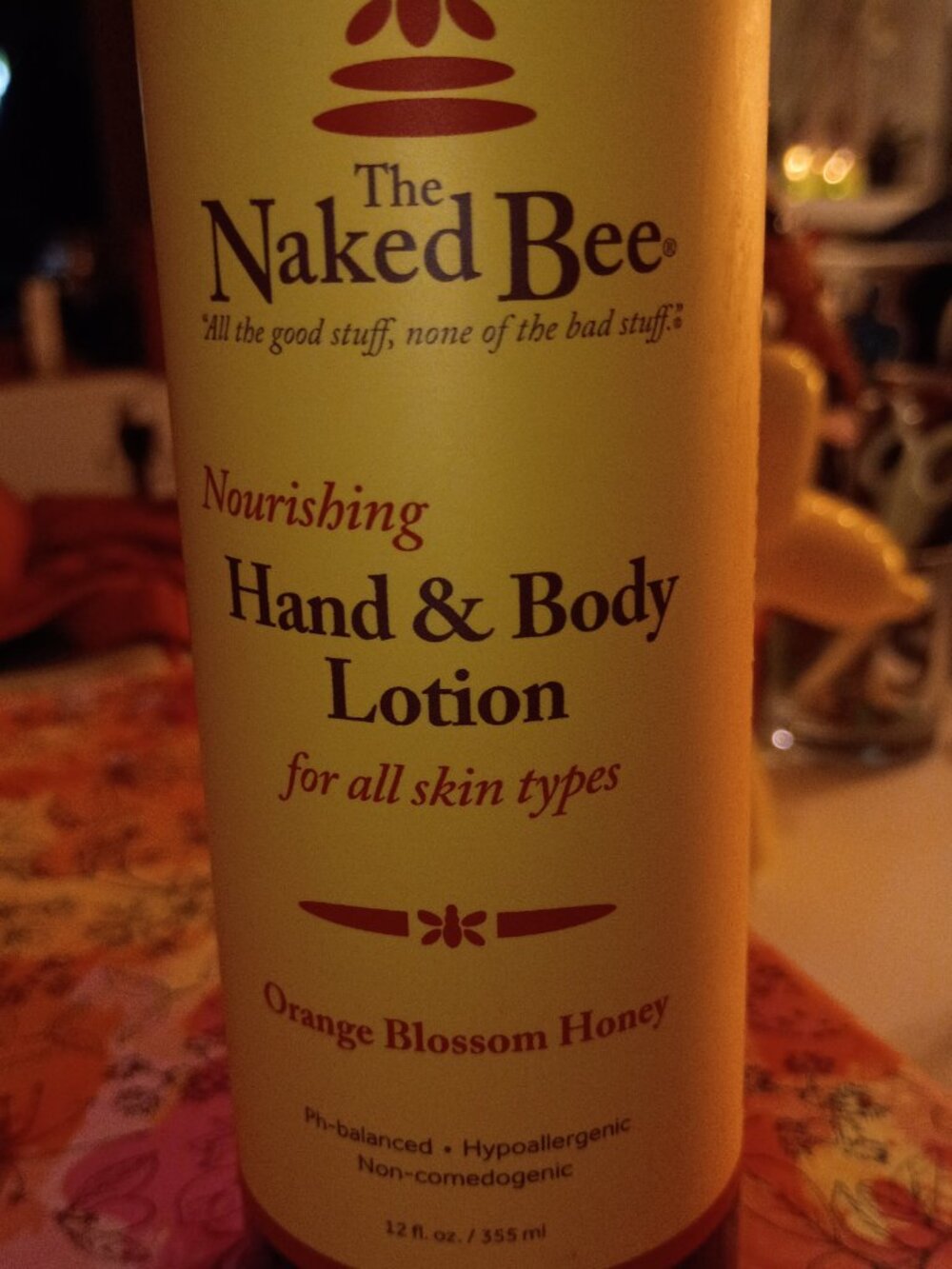 12oz Orange Blossom Honey Hand and Body Lotion The Naked Bee - Picture 4 of 5